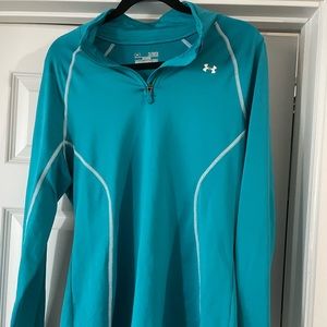 Under Armour long sleeve 3/4 zip top